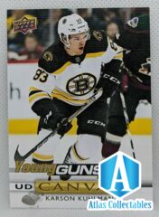 2019-20 Upper Deck Series 1 #C107 Karson Kuhlman UD Canvas Young Guns